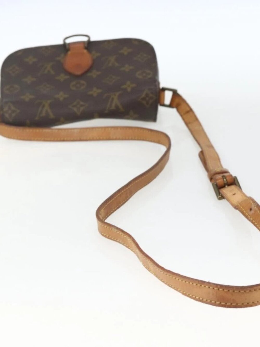 LOUIS VUITTON Monogram Saint Cloud MM Shoulder Bag M51243 LV Auth 162494 - Picture 8 of 16